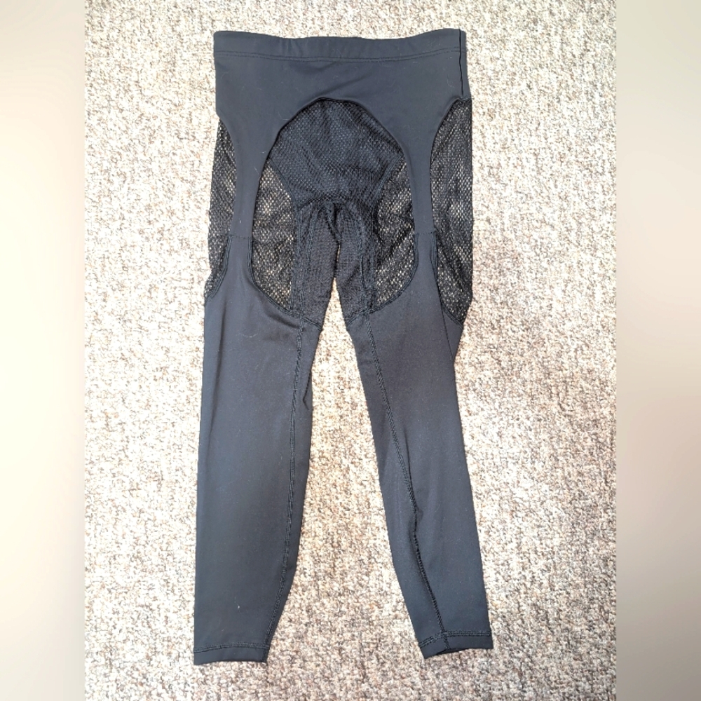 Savage X Fenty Black Mesh Leggings